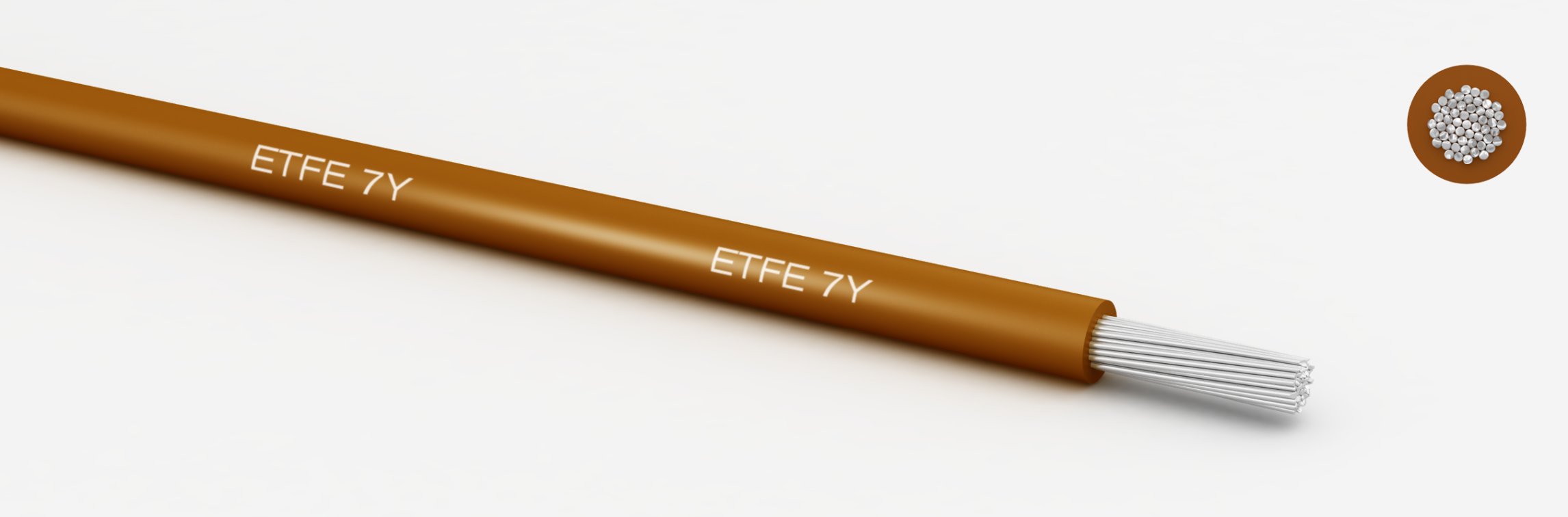 Medikabel - ETFE-Single wires (7Y) tinned Typ ZT